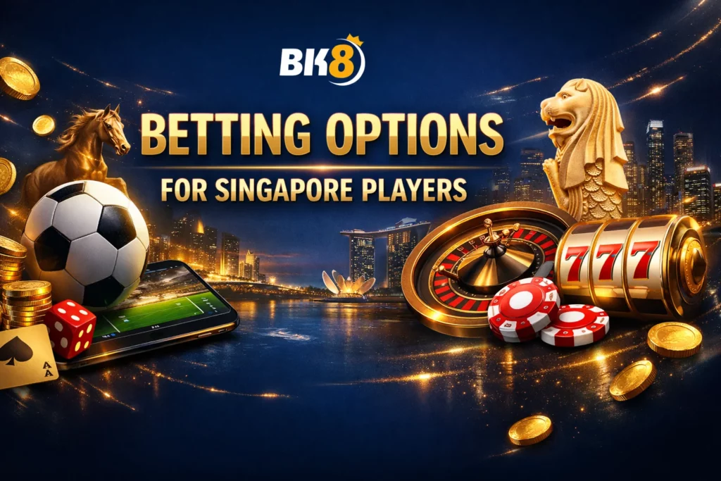 BK8 Betting options for Singapore 